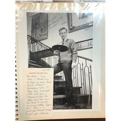 Signed Photo By Roddy McDowall - Signed to Wade