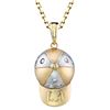 Image 1 : 14k Yellow Gold 0.09CTW Diamond Pendant, (I1-I2/H-I)