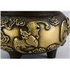 Image 3 : Chinese Bronze Bats Censer with Xuande Mark