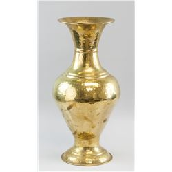 Indian Copper and Gilt Handmade Vase