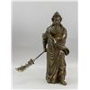 Image 1 : Chinese Bronze Guan Gong Statue with Qianlong Mark