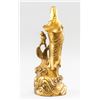 Image 5 : Chinese Bronze Guanyin with Boy Statue