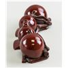 Image 5 : Chinese Purple Red Porcelain Brush Rest