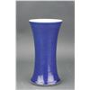 Image 1 : 17/18th C. Chinese Blue Ground Tall Porcelain Vase