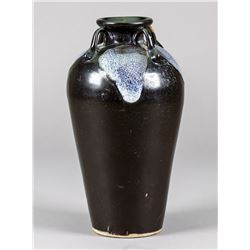 Chinese Black Mirror Junyao Vase