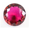 Image 1 : 65.40ct Round Cut Red Topaz GGL