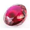 Image 2 : 65.40ct Round Cut Red Topaz GGL
