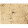 Image 3 : Italian Oil on Canvas Portrait Signed L. da Vinci