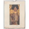 Image 2 : Gustav Klimt Austrian Modernist Signed Linocut
