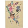 Image 1 : Wassily Kandinsky Russian Signed Linocut