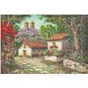 Image 1 : Signed H. LaRoche Oil on Board Landscape