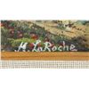 Image 4 : Signed H. LaRoche Oil on Board Landscape