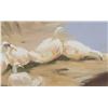 Image 3 : Oil on Canvas Landscape Swans Signed L. Steven