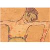 Image 3 : Egon Schiele Austrian Signed Linocut on Paper