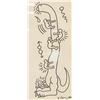 Image 1 : Keith Haring American Mixed Media on Paper