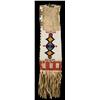 Image 1 : Sioux beaded and quilled pipe bag.