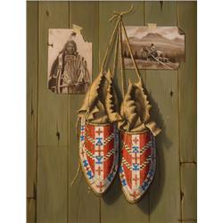 Carol Lee Thompson. Oil on Board.