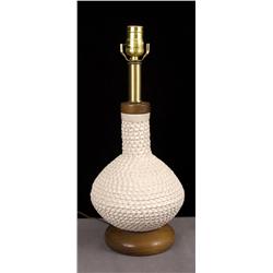 Stella Shutiva. Acoma Pottery Lamp.