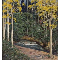 Joseph Roy Willis. Oil on Board.