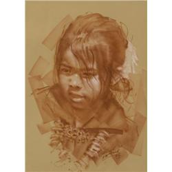 Leslie B. DeMille. Charcoal.