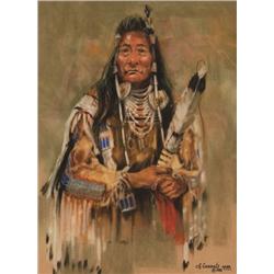 Shirley Arrants. Pastel.