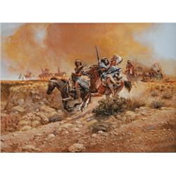 Russ Vickers. Oil on Canvas.