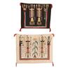 Image 1 : Two Navajo Yei weavings.