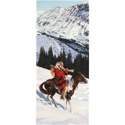 Jim Thomason. Watercolor.