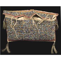 Sioux Woman's Beaded Sewing Bag.