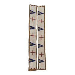 Sioux Beaded Legging Strips