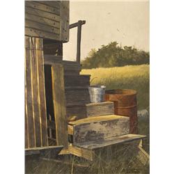 Ray Swanson. Watercolor.