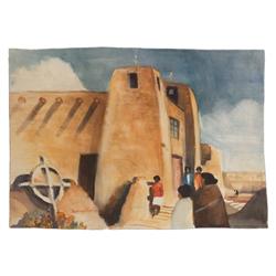 Jeffrey Lunge. Watercolor.