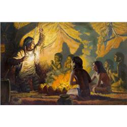 Shannon Stirnweis. Oil on Board.