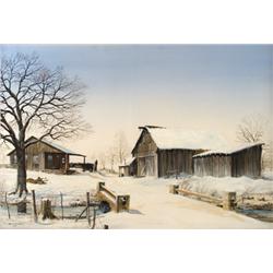 Joe G. Tomlinson. Watercolor.