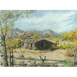 W. Lee Symmonds. Watercolor.