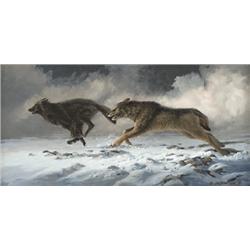 Jerome Johnson. Oil on Canvas.