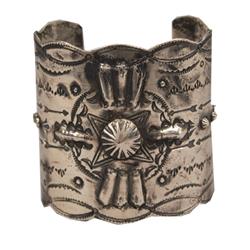 Navajo Sterling Cuff.