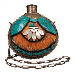 Navajo Sterling Silver Canteen