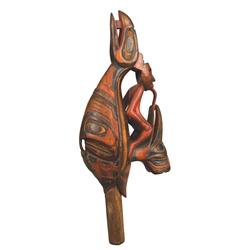 Northwest Coast Bird Rattle.
