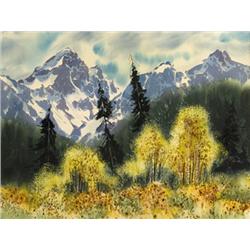 Phil Tyler. Watercolor.