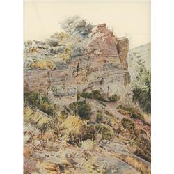 Ray Eyerly. Watercolor.