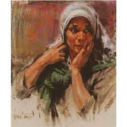 Harley Brown. Pastel.