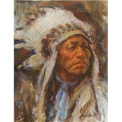 Harley Brown. Pastel.