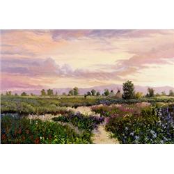 Tom DeDecker. Oil on Board.