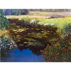 Tom DeDecker. Oil on Board.