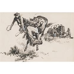 Nick Eggenhofer. Six Drawings and Book.