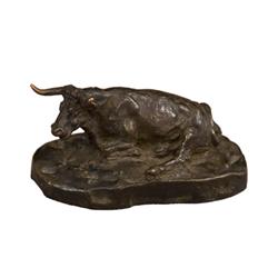 C.M. Russell. Bronze.