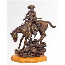 Truman Bolinger. Bronze Sculpture.