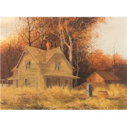 Ray Swanson. Watercolor.