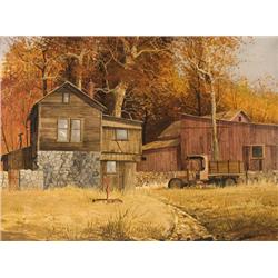 Ray Swanson. Watercolor.